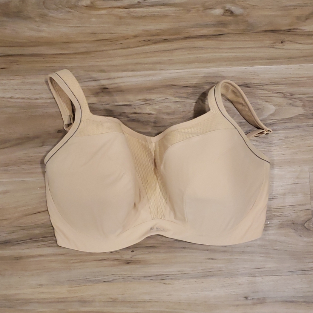 Nude sports bra